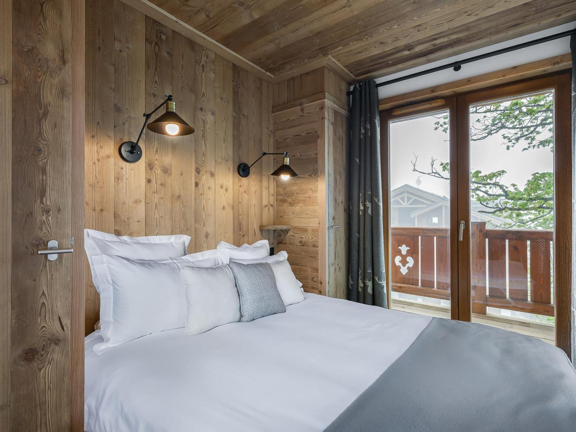 Duplex Pres Des Pistes Avec Hammam Et Cheminee A Le Praz - Fr-1-568-8 Courchevel